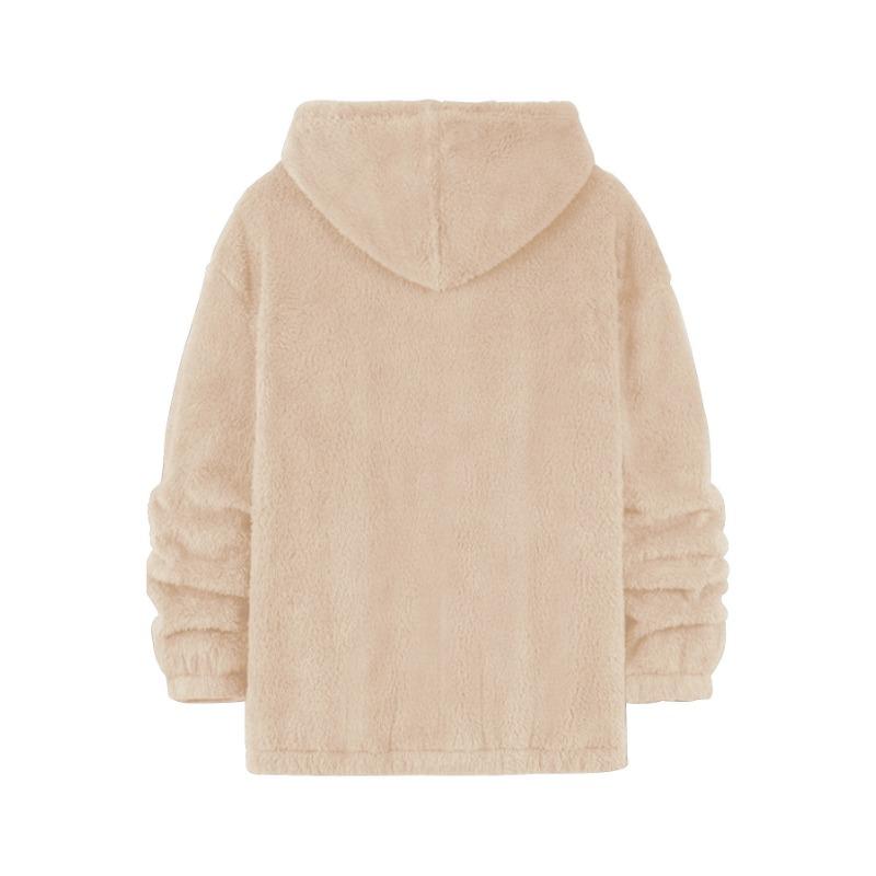 Spring and Autumn High Street Printed Hooded Drawstring  Jacket Casual Sports Style Men's Sweatshirt
