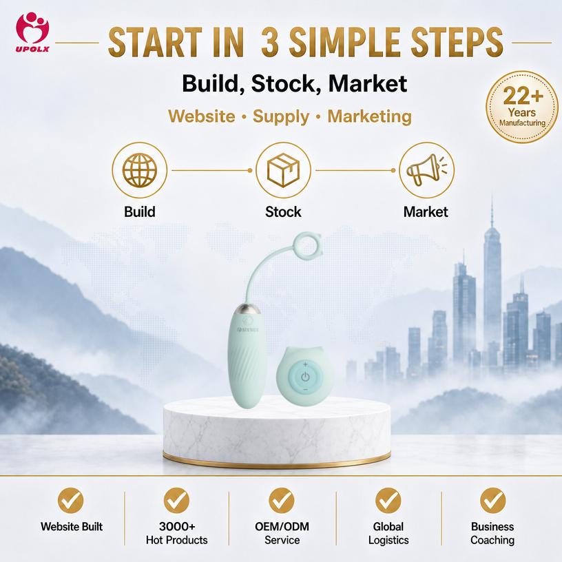 Womens Intimates Portable Skin Friendly G-Spot Clitoral Vibrator Adult Toys Wholesale Adult Starter Kit with Store Setup