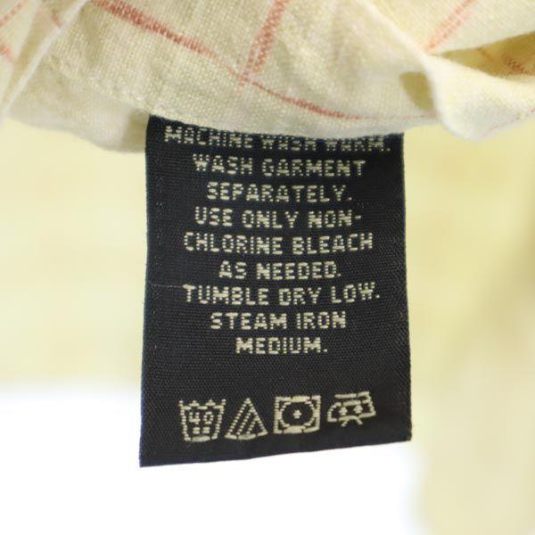 RRL Años 90 Rojo 3 Estrellas Etiqueta Inicial Peto asa Camisa manga corta Hombre Usado