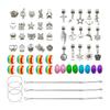 DIY Bracelet Making Kit Charms Necklace Jewelry Supplies Beads Craft Kits