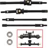 MEUS Racing Universal Joint Drive Shaft Cross Knot CVD Drive Kit for SCX24 Stock Axles C10 Jeep Upgrades Parts