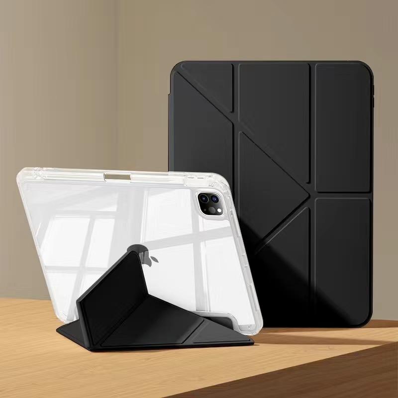 Dreifach faltbare und Y-förmige magnetische Tablet-Hülle für IPad 12. A18 2026 A16 2025 Air8/7/6/5/4 IPad Air 11 13 M3 M2 M4 M5 Pro 11 13 12.9. 10.9 10.5 10.2 9.7