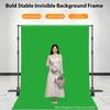 7.9x9.8ft Studio Photography Background Support System Heavy Duty Metal Backdrop Stand Adjustable Backdrop Bracket with