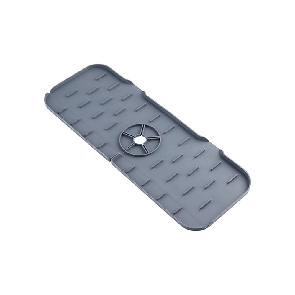 

1Pcs Countertop Protector Absorbent Splash Catcher Sink Mat Faucet Mat Sponge Drain Rack Dry Tray