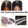 New Polygonum Essence Hair Darkening Shampoo Bar Soap Natural Organic Mild Formula Hair Shampoo Gray Hair Reverse Hair Cleansing