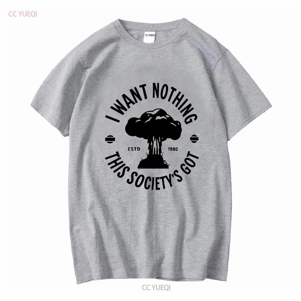 The Jam T Shirt I want Nothing Going Underground Paul Weller Punk Mod 70s 80s long or short sleeves vintage Washed fashion