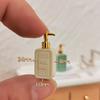 Miniature Soap Dispenser 4Pcs Set Dollhouse Accessories Split Bottle Pretend Play Kit for Kids Daily Role Playing