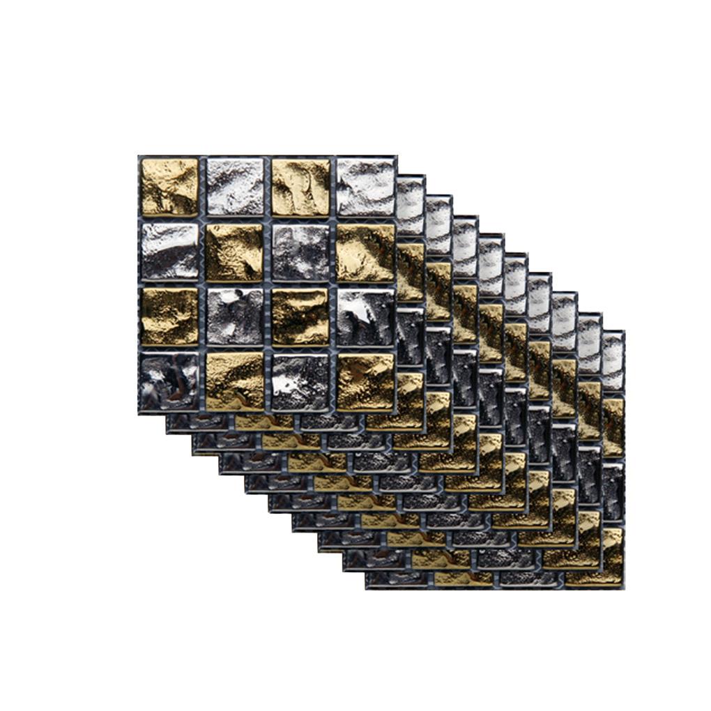 Self-adhesive Wall 3D Sticker Waterproof Dust-proof Wallpaper Home Wall Decoration