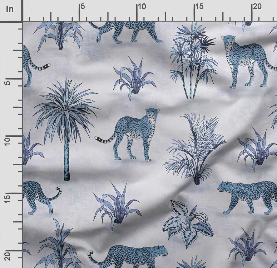 Soimoi Animals Print,  Cotton Cambric, Quilting Fabric Sold by The Yard 42 Inch Wide, Medium Weight Cotton Fabric, Sewing  Supplies,