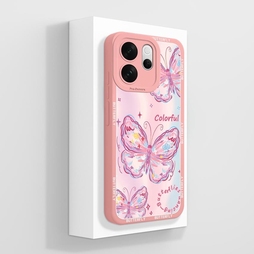 For Vivo V70 FE V60 V50 V40 Lite V30 V20 SE Phone Case Cute Cat Cartoon Camera Protection Anti Drop Housing For Vivo Soft Smooth Liquid Silicone Shell