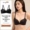 Women's Seamless Underwear: Comfortable Uplift Bra for Smaller Chests – Anti-Sagging, Wire-Free, Side Support.