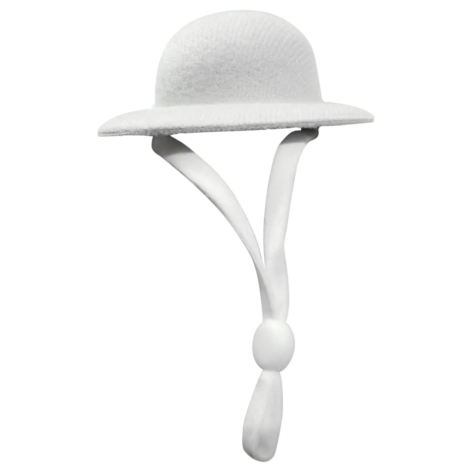 

НОВЫЙ шлем для цыпленка, шляпа для цыпленка, аксессуары для кур, домашних животных, шляпа для петуха, утки, попугая, хомяка, стильный головной убор для куклы своими руками белый