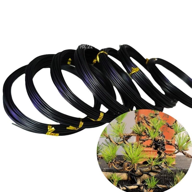 1/2Pcs Garden Plant Support Aluminum Wire Bonsai Training Wire For Diy Bonsai Craft Climbing Vine Tree Shaping Gardening Tool