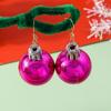 2024 Multicolor Christmas Light Bulb Earrings - European & American Style Women's Jewelry