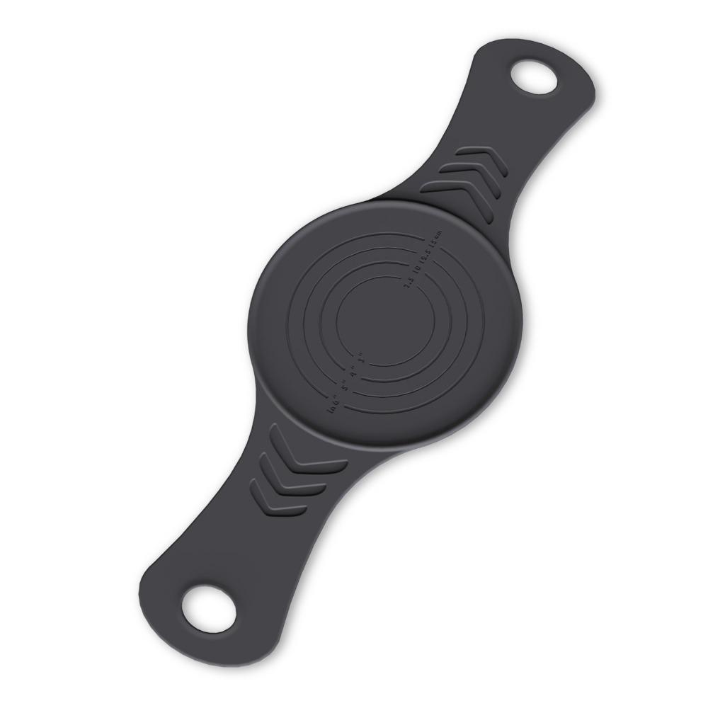 

Heat-Resistant Silicone Bread Sling with Markings Baking Lining Dutch Oven Baking Mat Kitchen чёрный