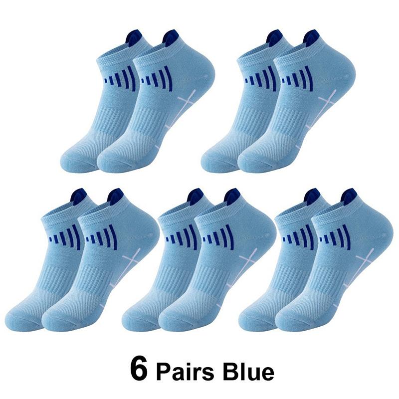 5 Pack Womens Ankle Socks Athletic Cushioned Breathable Performance Sport Tab Cotton Quarter Women's Running Socks