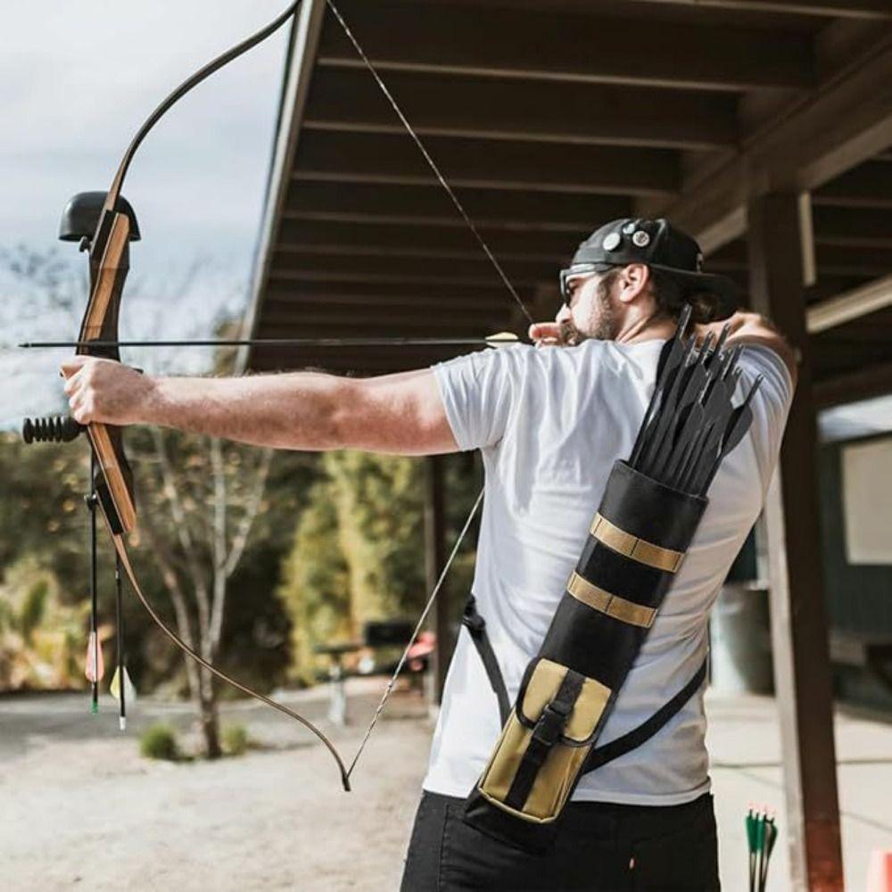 NEW Multi-functional Arrow Quiver Lightweight Adjustable Arrow Holder Large Capacity Arrow Bag Outdoor