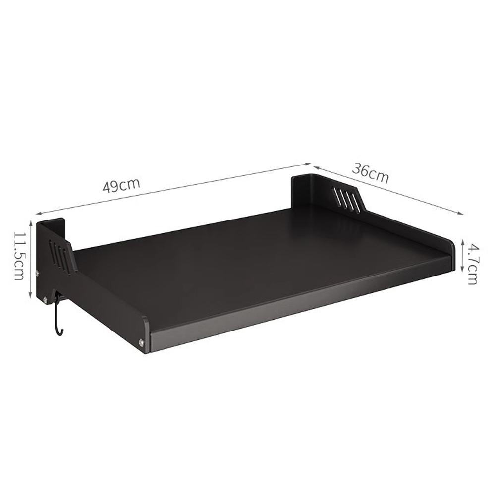 Kitchen Microwave Shelves Wall-Mounted Microwave Oven Shelf Rack Cooker Holder,Stainless Electric Pot Kitchen Storage Bracket