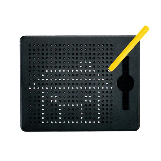 Kids Magnetic Drawing Board with 380/714 Steel Balls Retractable Pen Toddlers Early Education Dot Art Painting Pad Children Boys Girls Gift