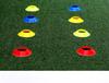 Sports Training Cones and Marker Discs for Football and Basketball with Large and Round Mouth Ball Holders