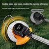 KEMAIC Cordless Handheld Electric Grass Trimmer with 2 Batteries CN plug (adapter included)