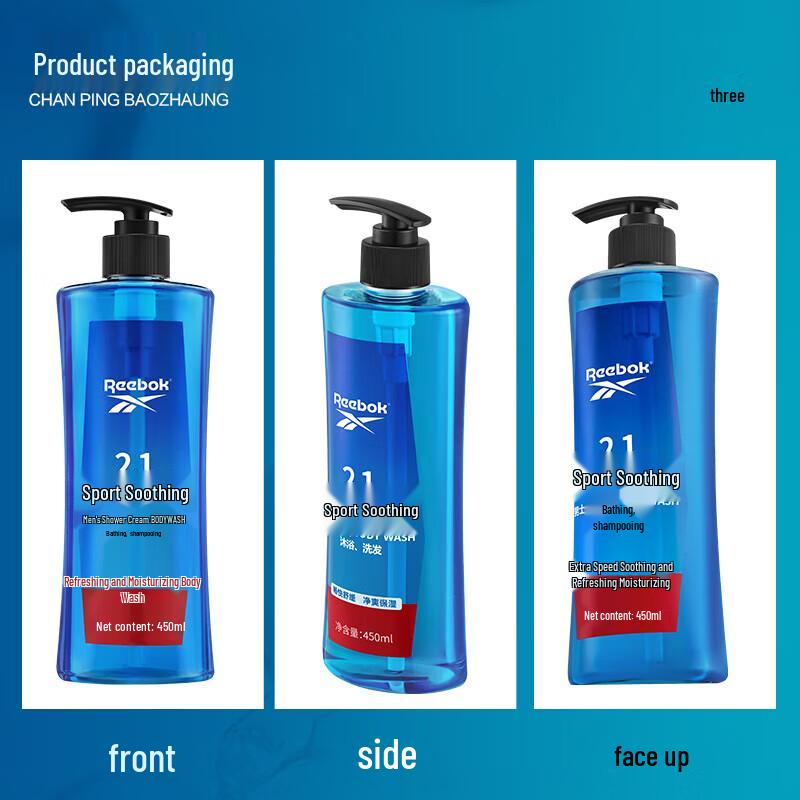 Reebok Men's 2-in-1 Shower Gel