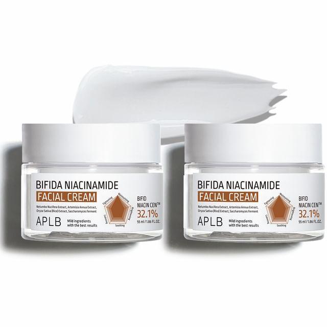 APLB - Bifida Niacinamide Facial Cream Set 55ml x 2 pcs