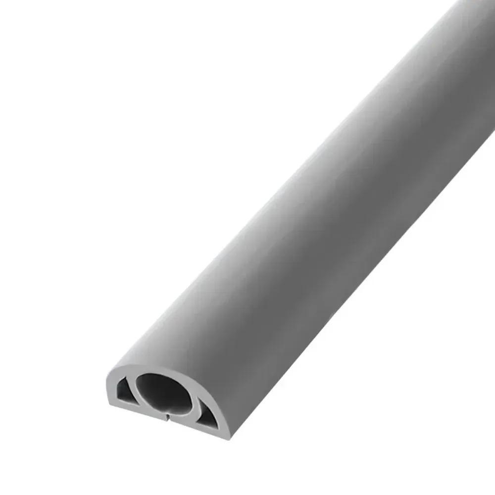 1pc 118.11in Floor Cord Cover Extension Wiring Duct Protector Power Cable Protector Hider Covers Practical Wire Organizer