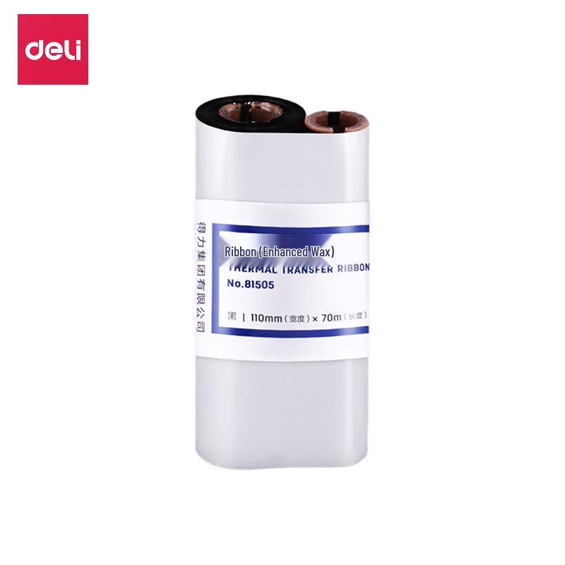 Deli Thermal Transfer Label Printer Ribbon
