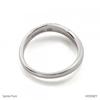 Bloom Official Disney Beauty and the Beast Silver Japanese Size 17 Men's Rhodium-Plated Rings, 0770-1424-0012-0017,