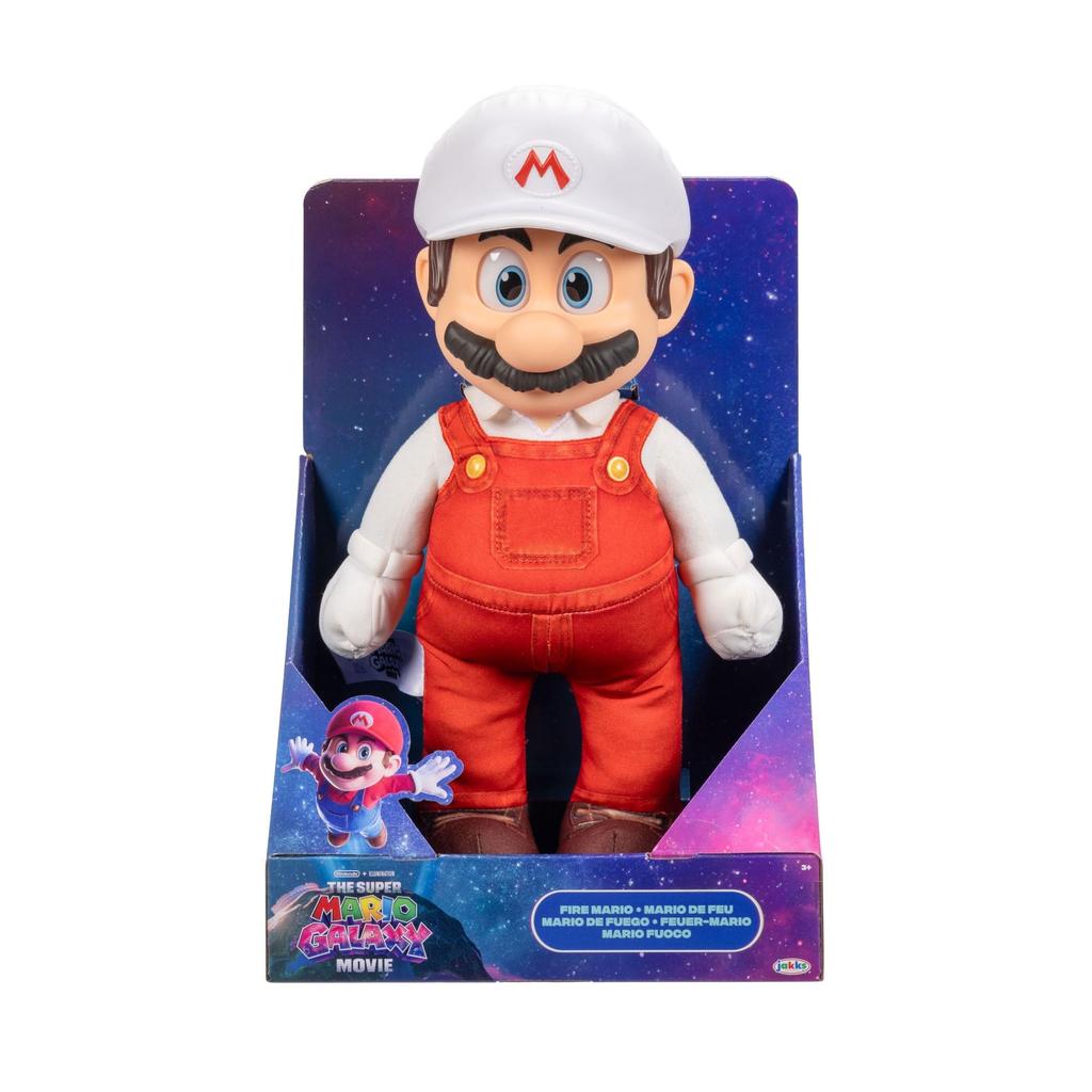Sanei Boeki The Super Mario Galaxy Movie Weiche Figur L Feuer-Mario TSM2-19