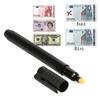 1-3Pcs Black Plastic Counterfeit Bill Detector Currency Cash Checker Portable Counterfeits Money Detector Pen for Money Test