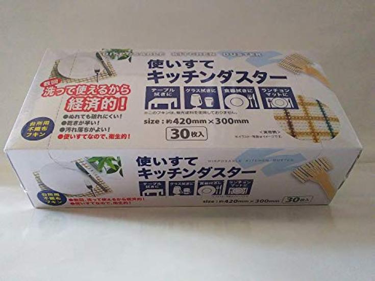 AGENT ONE Agent One Counter 30 42 x Table Tissue Case Commercial Use Cloth, Disposable, Pieces, 30cm, Non-woven Fabric, Dishcloth, Duster, Compatible,