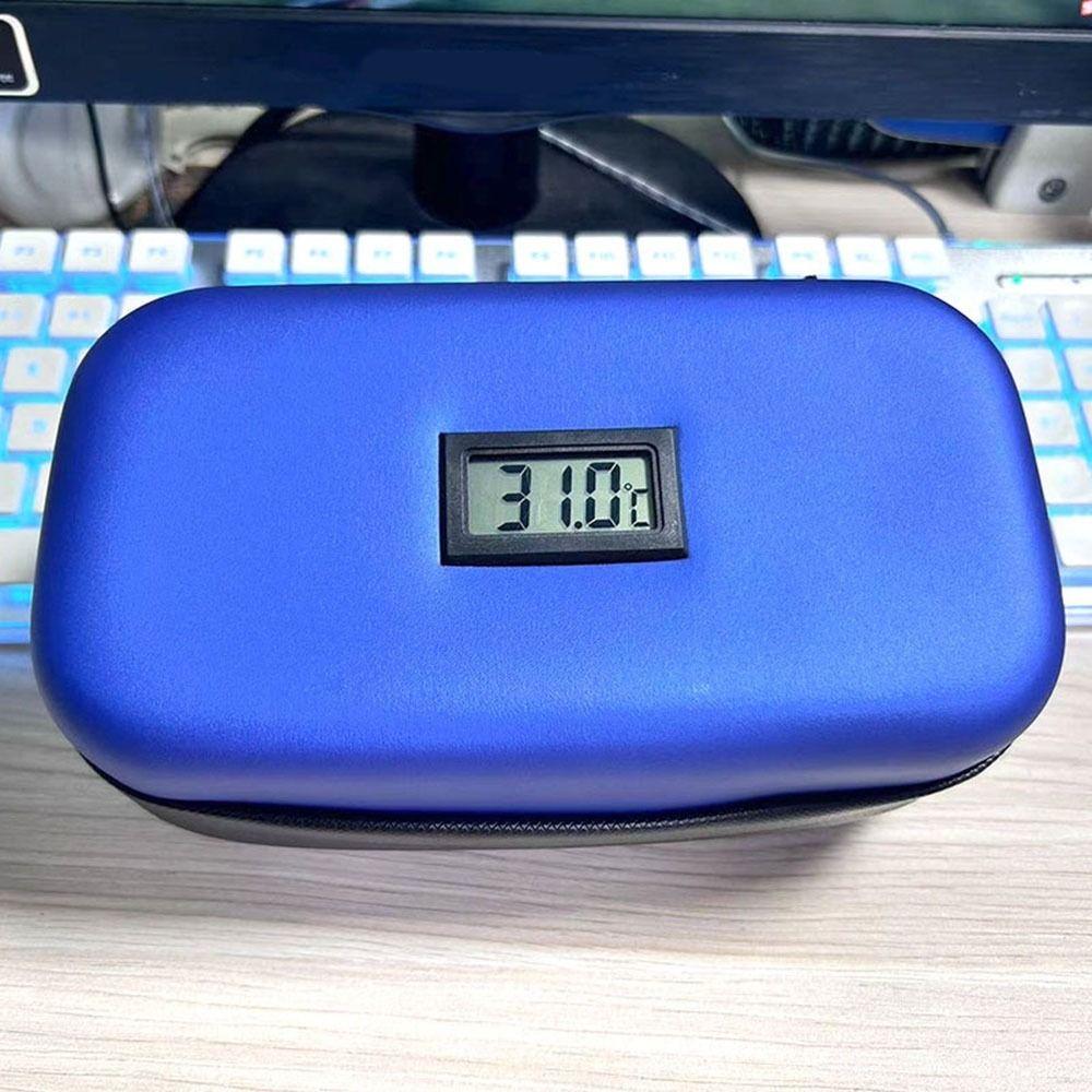 EVA Insulin Medication Storage Bag Heat Insulation Temperature Monitoring Insulin Cooler Case Real-Time Display LED Display