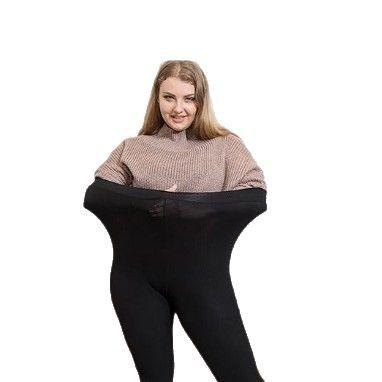 Extra large size D velvet pantyhose spring and autumn versatile anti-hook durable leggings are not slightly meat-permeable