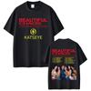 2025 Neues Katseye Beautiful Chaos Tour T-Shirt Herren Damen Hip Hop Mode T-Shirts Unisex Übergroße Kurzarm-T-Shirts