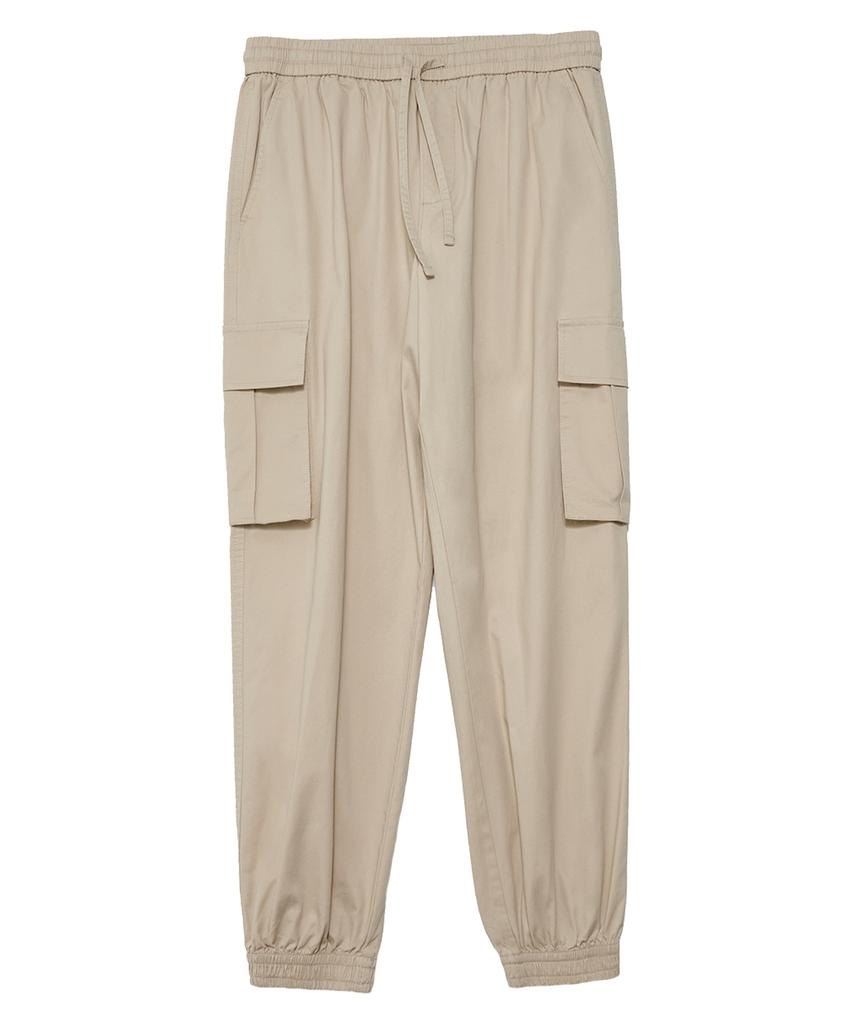 W STANDARD Cotton Cargo Jogger Pants [4 Colors]