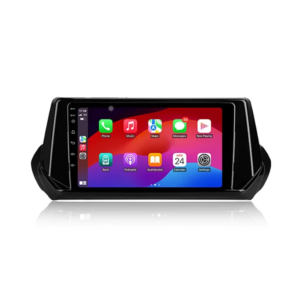 For Peugeot 2008 II 2 2019-2021 Android 14 Car Radio Multimedia Auto Screen BT Carplay 5G 4G GPS Stereo Touch Head Unit Screen