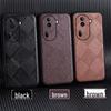 OPPO Reno6/Reno6 Pro+ Cowhide Diamond Pattern Leather Protective Case