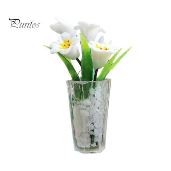 Миниатюрная игрушка-лилия в горшке — фото 3