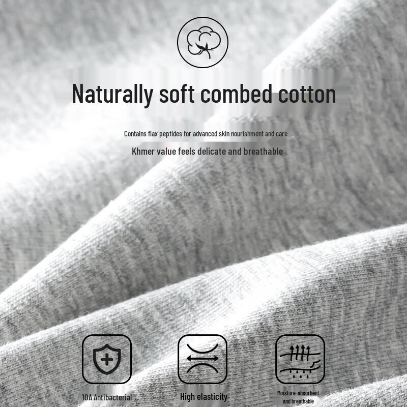 Lee Men's 10A Antibacterial Pure Cotton Boxer Briefs