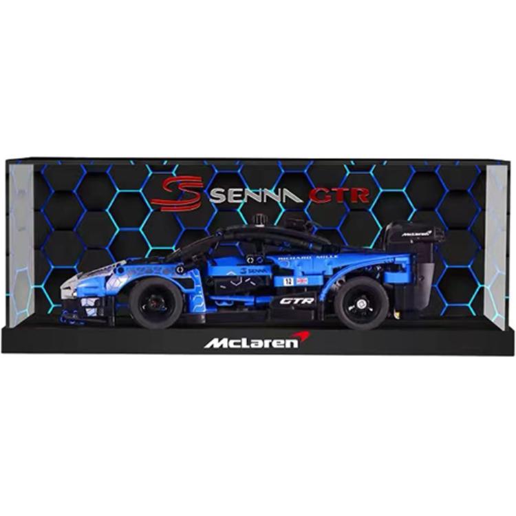 LEGO Technology Mechanical Set McLaren Sena GTR Racing, Sports Car Hobby Model Building Blocks 830 42123