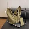 Bag Korean Lazy Wind Underarm Bag 2025 New Simple Nylon Bucket Bag Versatile Shoulder Bag