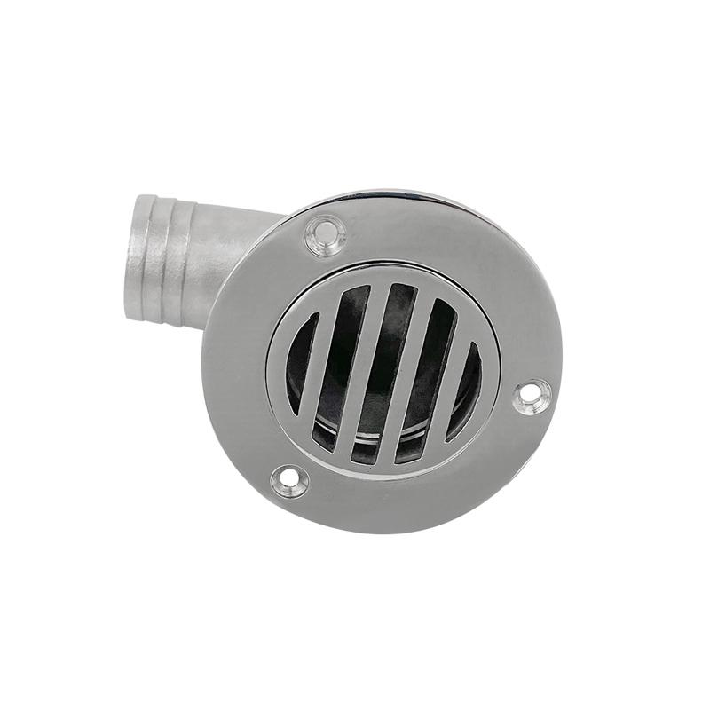 AndyMarine Stainless Steel Durable Deck Drain Cockpit Drain Scupper Plug Drainage Boat Accessories Marine Hardware