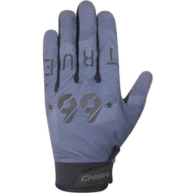 Велосипедные перчатки Chiba Double Six (серые) S