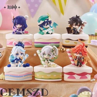 [Limited Edition Genuine] Game Genshin Impact Mavuika Furina Cosplay Desktop Collectibles Figurines Anime Cartoon Accessories