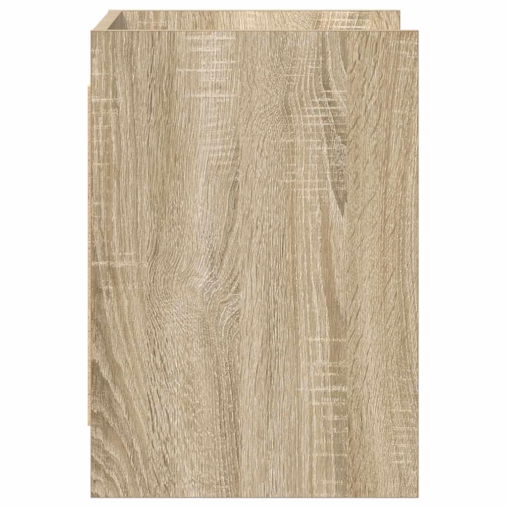 TV Cabinet 60 x 33 x 47 cm Sonoma Oak Particleboard
