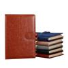 Faux Leather Buckle Cover Notebook - Business Meeting Minutes Organizer