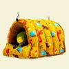 Fashion Pet Bird Parrot Cages Windproof Hammock Hut Tent Bed Hanging Cave
