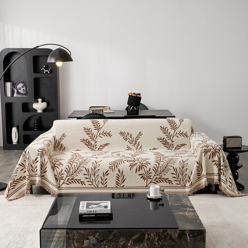 Новый чехол для дивана «Ивовый лист» на все сезоны — фото 5